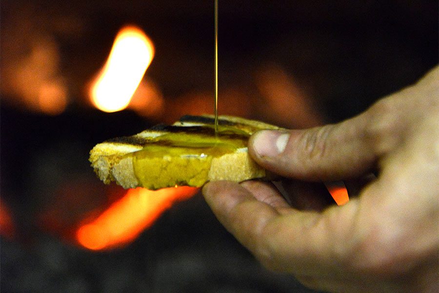 pane e olio tenuta mensanello