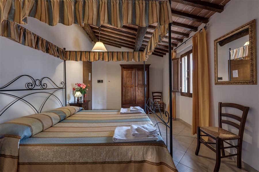 camera-matrimoniale-tenuta-mensanello-toscana Camere Tenuta di Mensanello